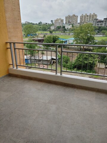Balcony in 2 BHK Apartment at Blue 27th Avenue, Bavdhan – for Rent