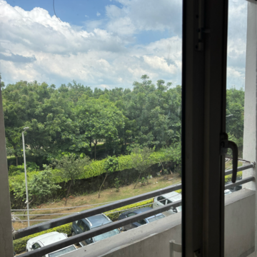 Balcony in 3 BHK Apartment at Wave Executive Floors, Bayana – for Sale