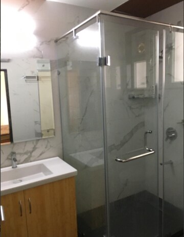 Bathroom in 3 BHK Apartment at My Home Bhooja, Hi Tech City – for Rent