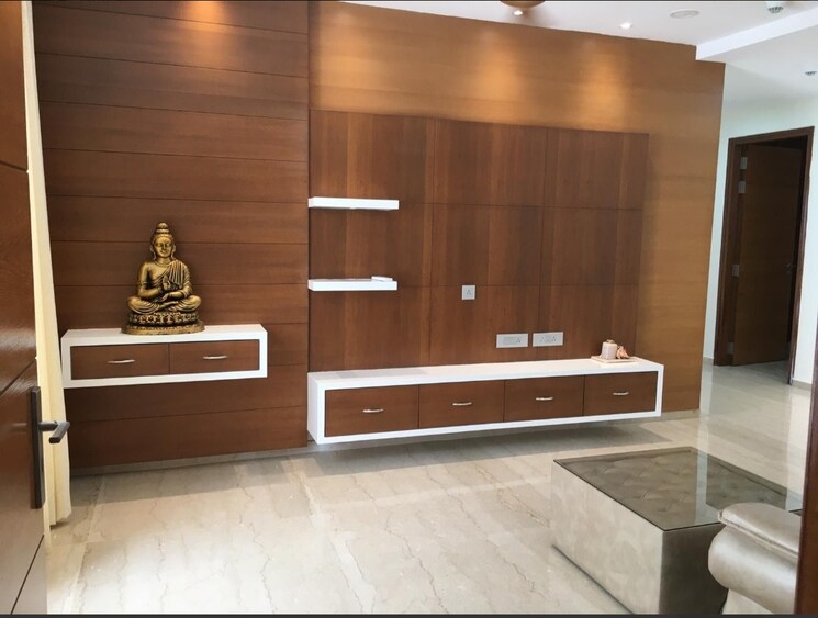 Tv Room, my-home-bhooja 3 Bedroom 2595 Sq.Ft. Apartment In Hi Tech City Hyderabad 9141008