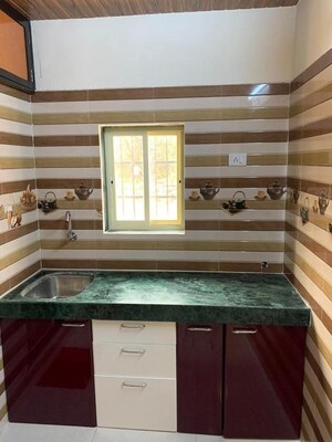 Kitchen in 1 BHK Apartment at Shree Shakti Dham CHS, Shree Nagar – for Rent