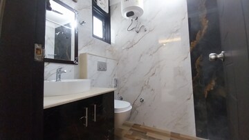 Attached Bathroom in 3 BHK Apartment at Golden Sand Apartments, Dhakoli – for Rent