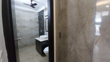 Bathroom in 3 BHK Apartment at Golden Sand Apartments, Dhakoli – for Rent