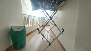 Balcony in 3 BHK Apartment at Golden Sand Apartments, Dhakoli – for Rent