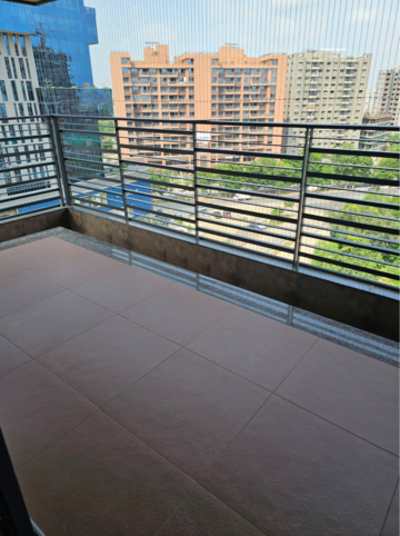 Balcony in 4 BHK Apartment at Science City – for Rent