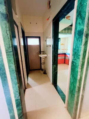 Building Lobby in 1 BHK Apartment at Sanghvi Nesta, Ghodbunder Road – for Rent