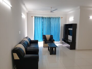 Team Area in 2 BHK Apartment at Purva Palm Beach, Hennur Road – for Rent