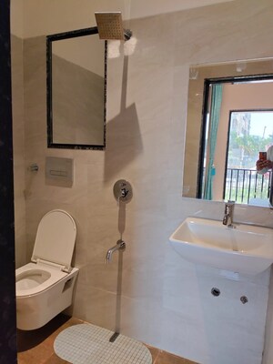 Bathroom in 1 BHK Builder Floor at Om Omkar CHS Naigaon, Naigaon East – for Sale