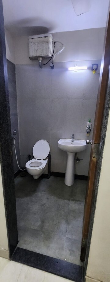 Bathroom in 1 BHK Apartment at Edenwoods Cedar CHS, Kolshet – for Rent