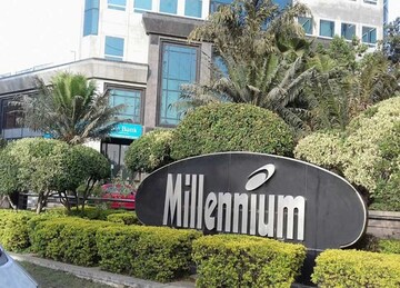  Office Space – Exterior View View at Unitech Millennium Plaza, Sector 43 - for Rent