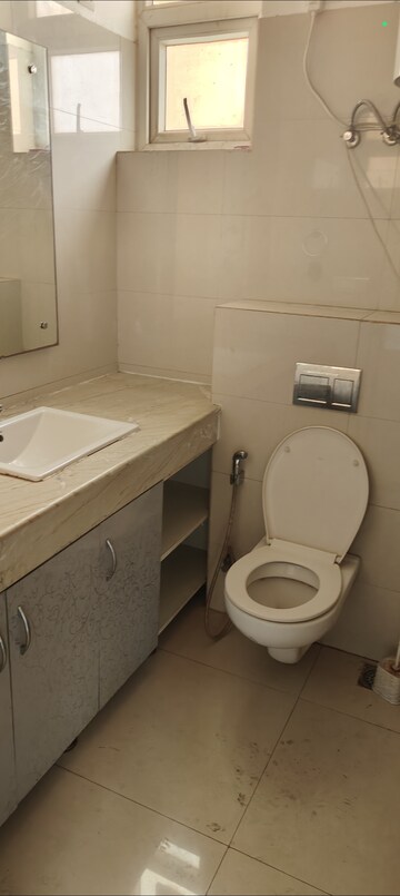 Bathroom in 2 BHK Apartment at Emaar The Palm Drive-Palm Studios, Sector 66 – for Rent