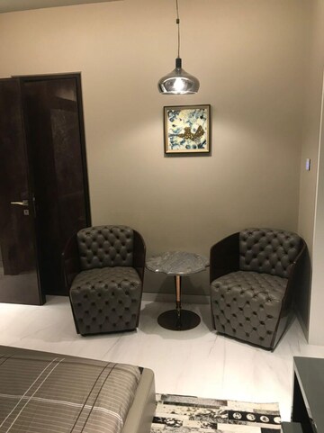 Living Room in 3 BHK Apartment at Runwal Elegante, Andheri West – for Rent