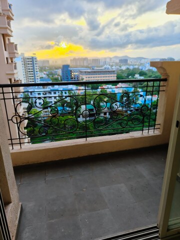 Balcony in 3 BHK Apartment at Puranik Aldea Anexo, Baner – for Rent