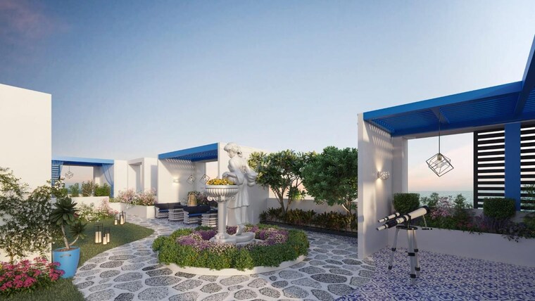 Terrace, disha-elysium 2 Bedroom 700 Sq.Ft. Apartment In Versova Mumbai 9141468