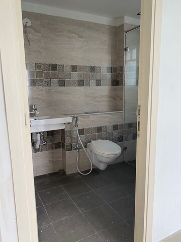 Bathroom in 2 BHK Apartment at Merlin Elita Garden Vista Phase 2, New Town – for Sale