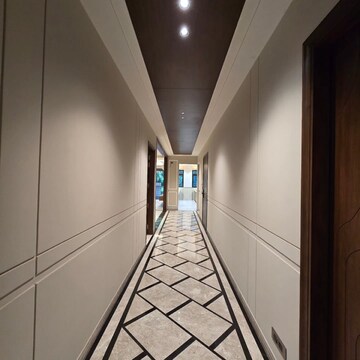 Building Lobby in 4 BHK Builder Floor at Greater Kailash ii – for Sale