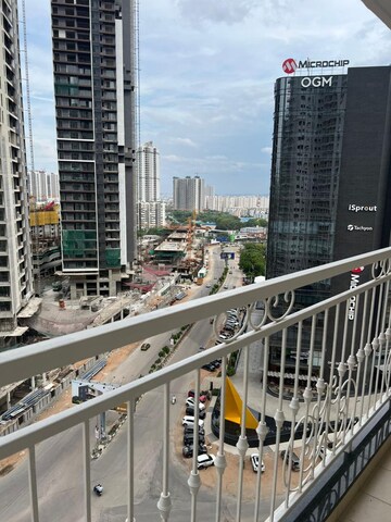 Balcony in 4 BHK Apartment at Prestige Beverly Hills, Kokapet – for Sale