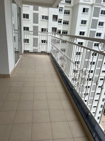 Balcony in 4 BHK Apartment at Prestige Beverly Hills, Kokapet – for Sale