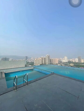 Swimming Pool in 1 BHK Apartment at Ashar Axis, Majiwada – for Rent