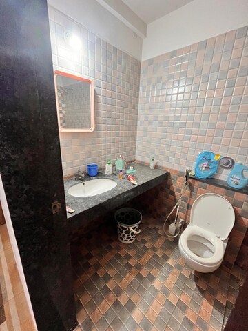 Bathroom in 2 BHK Apartment at Atul WesternHills Villa, Baner – for Rent