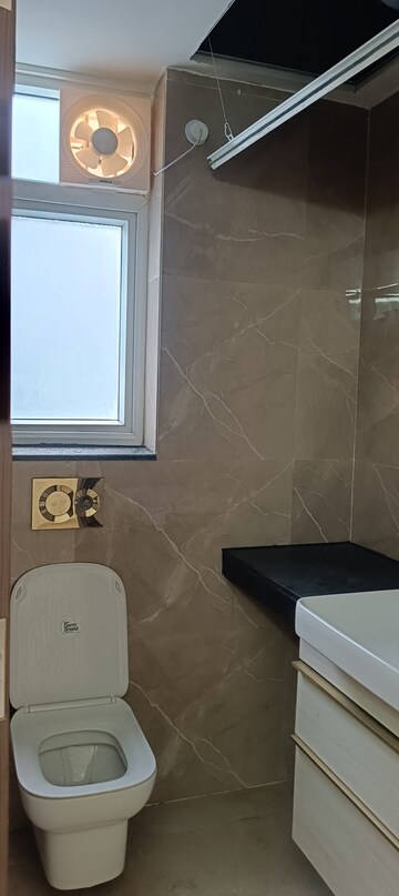 Bathroom in 3 BHK Apartment at Smart World Orchard, Sector 61 – for Rent