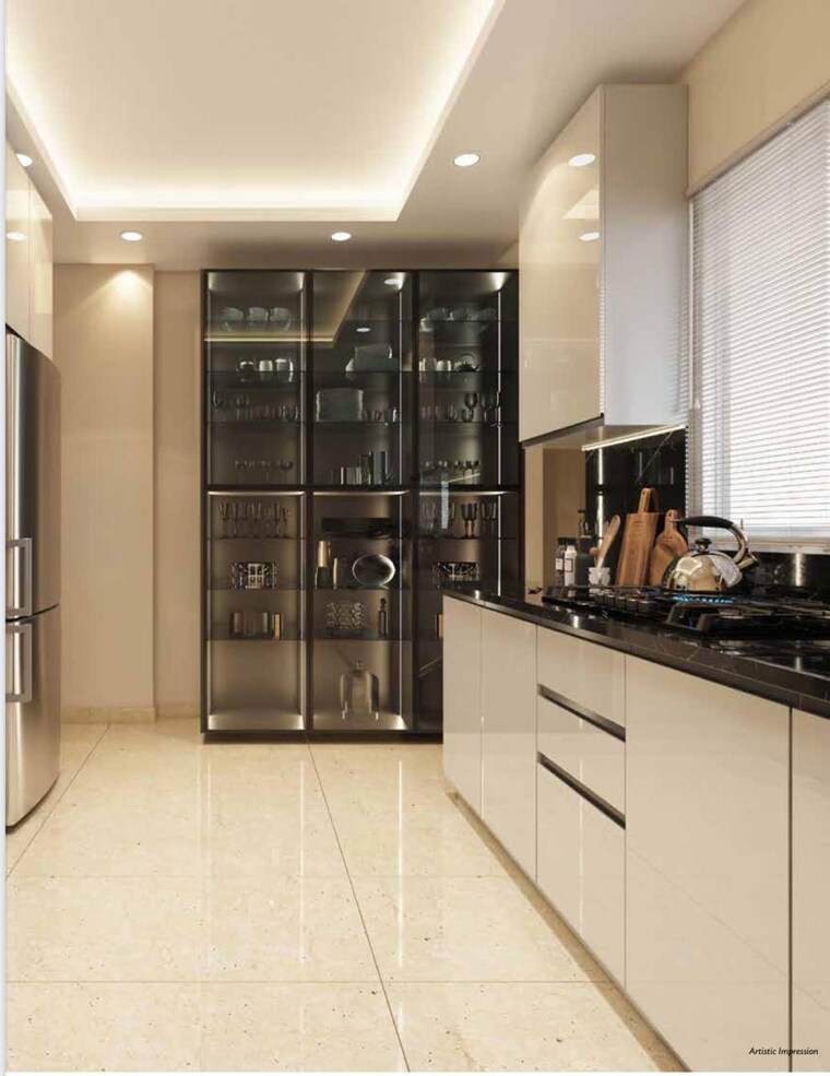 Kitchen, aerocity 3 Bedroom 2695 Sq.Ft. Apartment In Aerocity Mohali 9141690