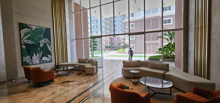 Living Room, prestige-beverly-hills 4 Bedroom 2708 Sq.Ft. Apartment In Kokapet Hyderabad 9141657
