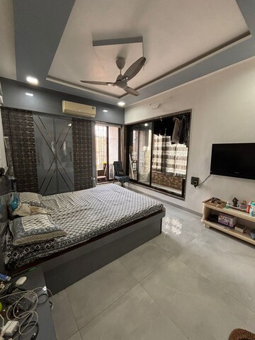 Bedroom in 2 BHK Apartment at Swastik Regalia, Waghbil – for Rent