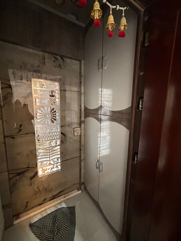 Bathroom in 2 BHK Apartment at Swastik Regalia, Waghbil – for Rent