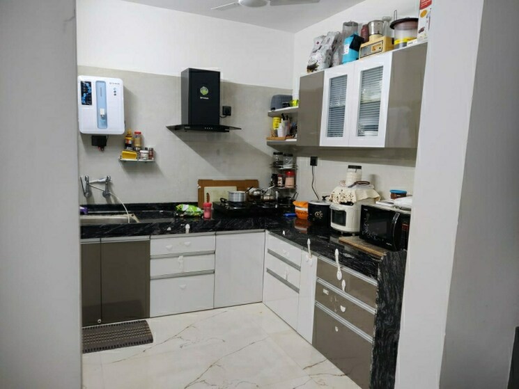 Kitchen, urban-bliss-apartment 1 Bedroom 651 Sq.Ft. Apartment In Lohgaon Pune 9141737
