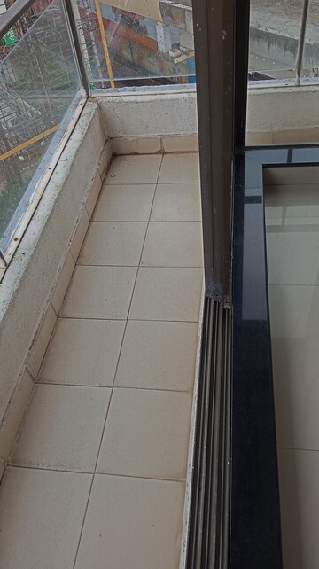 Balcony in 2 BHK Apartment at Nirlac Solitaire Tower, Manpada – for Sale