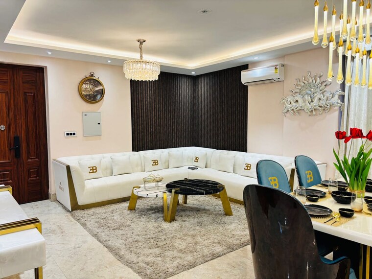 Kitchen, trishla-city 3 Bedroom 2048 Sq.Ft. Apartment In Patiala Road Zirakpur 9141835