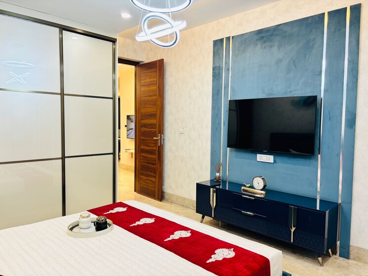 Bedroom, trishla-city 3 Bedroom 2048 Sq.Ft. Apartment In Patiala Road Zirakpur 9141835