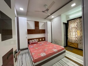 Bedroom in 3 BHK Apartment at Bhairaav Four Seasons, Vashi Sector 12 – for Sale