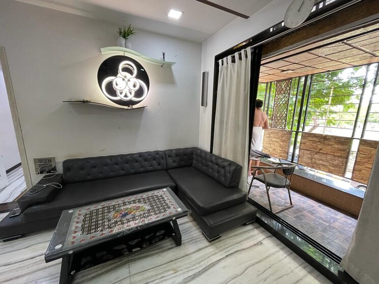 Living Room, bhairaav-four-seasons 3 Bedroom 1000 Sq.Ft. Apartment In Vashi Sector 12 Navi Mumbai 9141893