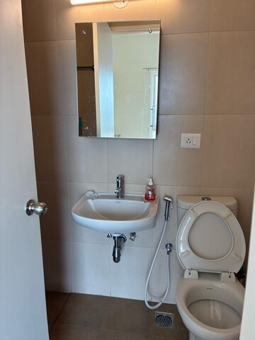 Bathroom in 3 BHK Apartment at Brigade El Dorado, Bagaluru – for Rent