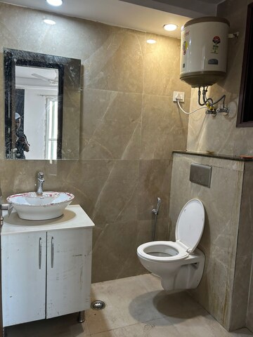 Bathroom in 2 BHK Apartment at Saket – for Rent