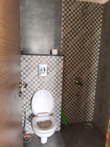 Bathroom in 2 BHK Apartment at Triumph Omkareshwar CHS, Borivali East – for Rent