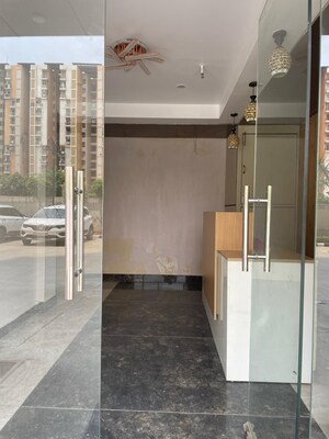 Building Lobby in 2 BHK Apartment at Sanchar Nest Palm Valley, Wave City – for Sale