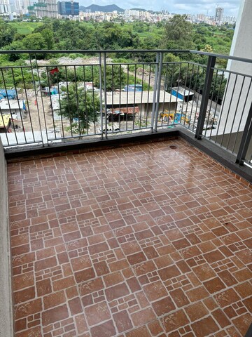 Balcony in 2 BHK Apartment at Saarrthi Skybay, Mahalunge – for Rent