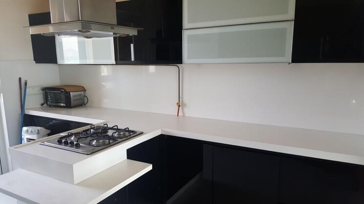 Kitchen, supreme-lake-superior 4 Bedroom 3000 Sq.Ft. Apartment In Powai Mumbai 9142172