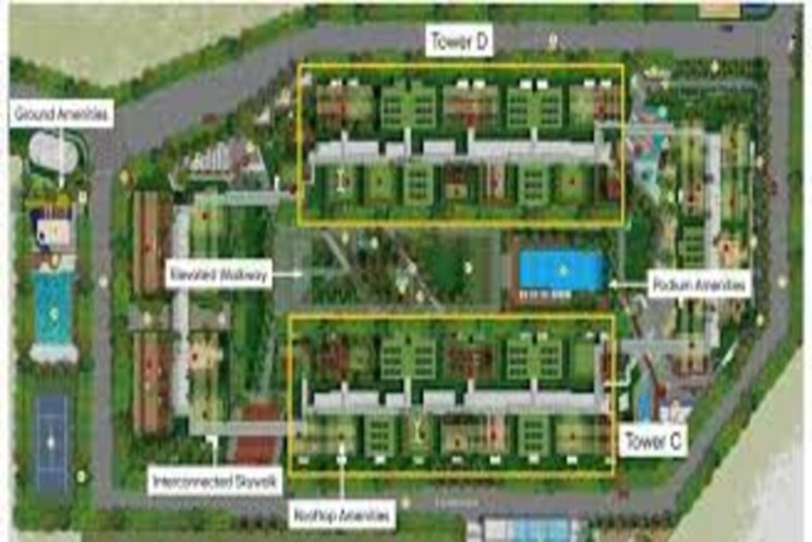 Master Plan, urbanrise-the-world-of-joy 2.5 Bedroom 1333 Sq.Ft. Apartment In Miyapur Hyderabad 9142171
