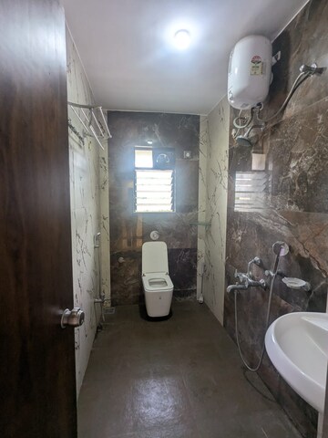 Bathroom in 3 BHK Apartment at Sai Heritage Aundh, Aundh – for Rent