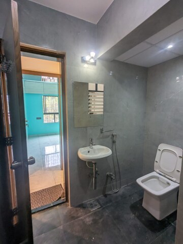 Bathroom in 3 BHK Apartment at Sai Heritage Aundh, Aundh – for Rent