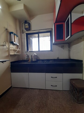 Kitchen in 1 BHK Apartment at Jyoti Complex, Goregaon East – for Rent