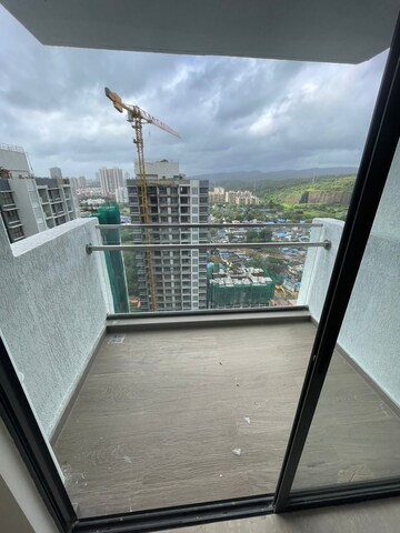Balcony in 3 BHK Apartment at Lodha Woods, Kandivali East – for Rent