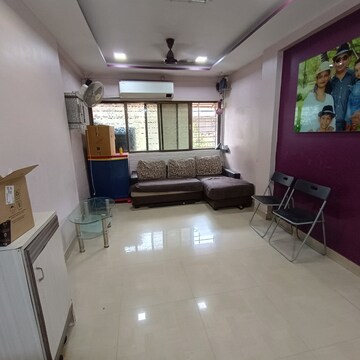 Living Room in 1 BHK Apartment at Basera CHS Vashi, Vashi Sector 17 – for Rent