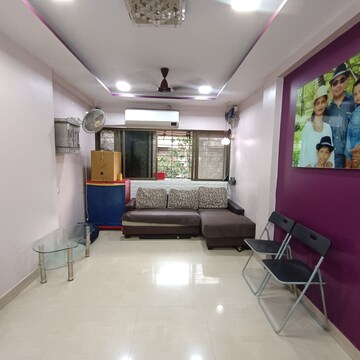 Living Room in 1 BHK Apartment at Basera CHS Vashi, Vashi Sector 17 – for Rent