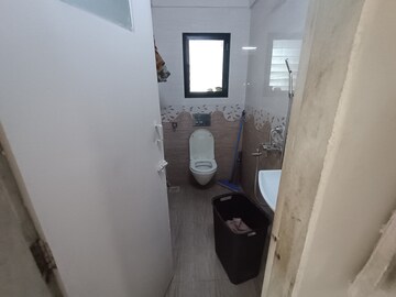 Bathroom in 2 BHK Apartment at Om Sai Shree CHS, Vashi Sector 28 – for Rent