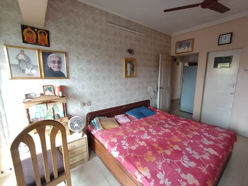 Bedroom in 2 BHK Apartment at Om Sai Shree CHS, Vashi Sector 28 – for Rent